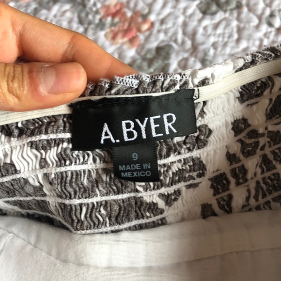 Black and white spaghetti strap dress - Picture 4 of 4